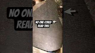 Thumbnail: No One Could Read This… Until the Rosetta Stone Was Found