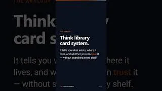 Thumbnail: What Is a Data Catalog? (60-Second Explainer)