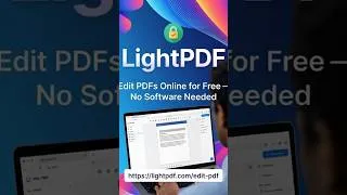 Thumbnail: 🔥 FREE PDF Editor Online – No Software Needed! #pdfeditor #editor