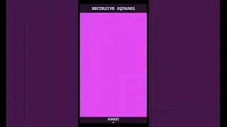 Thumbnail: Recursive Squares - When Maths Meets Mondrian