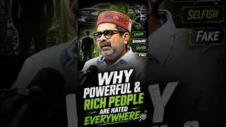 Thumbnail: Why Powerful & Rich People Are Hated Everywhere 🎯 #shorts #podcast #rajshamani #trending #viral