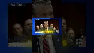 Thumbnail: Pete Hegseth Can't Defend His Iran Statement Against Ossoff 🚨