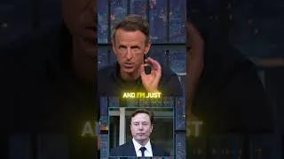 Thumbnail: Seth Meyers Reacts to Elon Musk’s AI "Odyssey" Movie! 😂