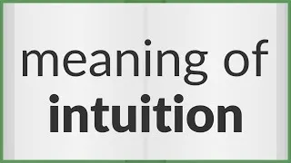 Thumbnail: Intuition | meaning of Intuition