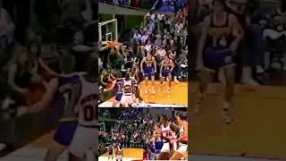 Thumbnail: NBA Classic 423 | Jerome Kersey Halftime Buzzer Beater Over 7'0 Stuart Gray | IND @ POR - 3/5/89