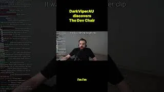 Thumbnail: DarkViperAU Discovers He's Been Featured On The Dev Chair