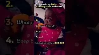 Thumbnail: Ranking Baby Comedy Gold Moments #babymoments #funny