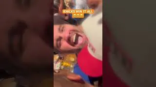 Thumbnail: Reaction to Knicks winning the NBA Finals. Doesn’t feel real 🥹🥹🥹