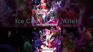 Thumbnail: Ice Cream Hair Ariel vs Updated Ariel Animatronic