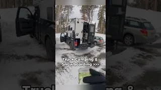 Thumbnail: Truck Camping + Snowboarding is GOATED!