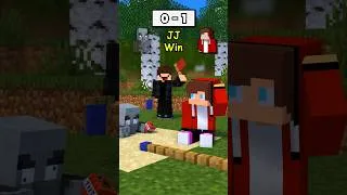 Thumbnail: Help Mikey win the Tug of war - MAIZEN Minecraft Animation #shorts