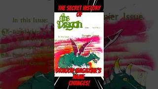 Thumbnail: Why TSR Kept Changing Dragon Magazine's Name! 🐉 #shorts #dnd #ttrpg