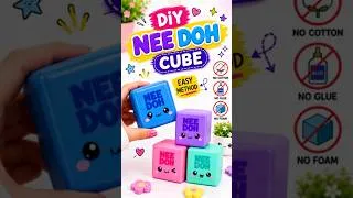Thumbnail: DIY needoh cube squishy #shorts #needoh#squishy