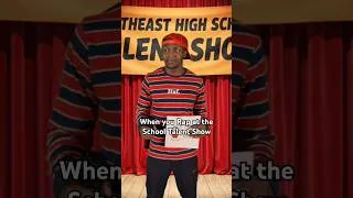 Thumbnail: When you Rap at the School Talent Show | #shorts