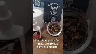 Thumbnail: This cold is kicking my butt.......Hopefully some tea helps!!