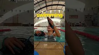 Thumbnail: Swimming is literally medicine￼ for my nervous system ￼#shorts #nervoussystem #cancerrecovery #swim
