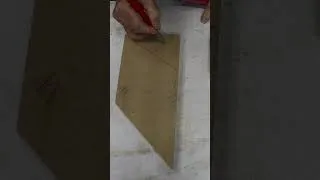 Thumbnail: How to miter different width boards - The End Grain Workshop #woodworking #diy #how #shorts