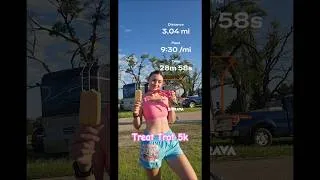 Thumbnail: Run powered by 2000s pop and ice cream #runwithme #runner #5k #5krun #runnergirl #icecream