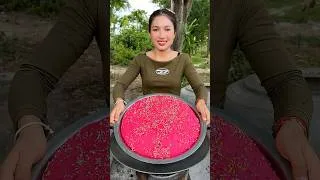 Thumbnail: Cooking yummy cake dep fry donuts with sauce recipe