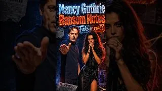 Thumbnail: Nancy Guthrie Ransom Notes: Fake or Real? FBI Statements Create Confusion #nancyguthrie #jlr