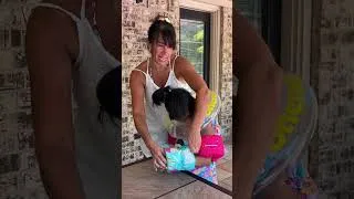 Thumbnail: ❤️ She’s swimming even tho she’s blind, autistic, non-verbal & self-harms. ❤️