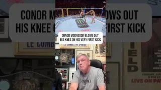 Thumbnail: McGregor BLOWS out his KNEE to lose to Max Holloway! 😱 #UFC329