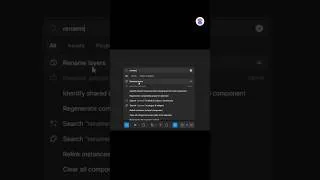 Thumbnail: Rename Figma Layers Automatically with AI ⚡ Figma Autoname Plugin #shorts