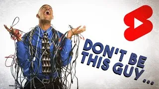 Thumbnail: The TRICK to Tangle-Free Cables EVERY TIME! #shorts