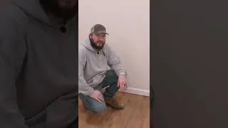 Thumbnail: Should Baseboard Be Installed Tight To Floating Floor?  #short #shorts #shortsfeed