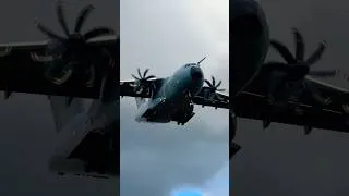 Thumbnail: Rainy Belgian Air Force A400M arrival at Brussels airport 🇧🇪