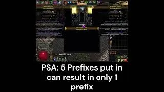 Thumbnail: 【Path of Exile 3.25】 What Happens When I Recombinate in Settlers League  #Shorts #pathofexile