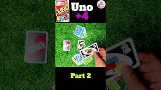 Thumbnail: UNO +4 Rule Confusion 😱 | PART 2 | +4 WRONG or RIGHT? #UNO #UNOPlus4 #Shorts