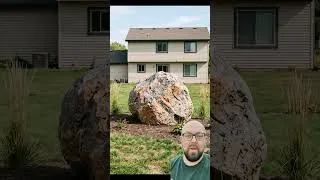 Thumbnail: Garden Boulders Might Not Be Worth It #gardendesign #yarddesign #moneysavingtips #landscapedesign