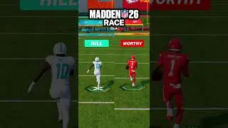Thumbnail: Tyreek Hill vs. Xavier Worthy - Madden 26 Race PS5