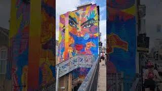 Thumbnail: New Mural! Exeter Fore Street! #exeter #art #streetart #youtubeshorts #shorts #gbu #devon #street