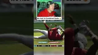 Thumbnail: We had 16 Combined Sacks😭 #madden27 #madden #gaming #thegoosetv