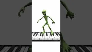 Thumbnail: Alien Dance DAME TU COSITA on Piano #dametucosita  #piano  #elchombo  #dance