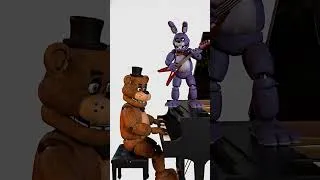 Thumbnail: Freddy Fazbear plays NO BATIDÃO on Piano #nobatidao  #fnaf  #fivenightsatfreddys  #phonk  #animation