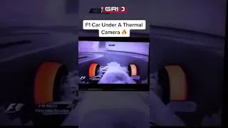 Thumbnail: F1 Cars Braking Under A Thermal Camera