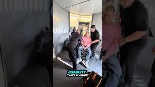 Thumbnail: Getting On and Off A Plane As A Wheelchair User