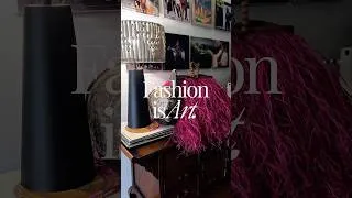 Thumbnail: Fashion is Art! I love adding unique things as a statement in my Haus! This bag from Malkia.E!