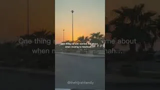 Thumbnail: The hardest part of living in Madinah... #expatlife #hijrahfamily
