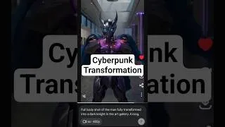 Thumbnail: How to create cyberpunk effect in Grok? #aivideo #grok #grokai