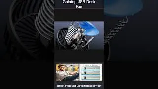 Thumbnail: Gaiatop USB Desk Fan