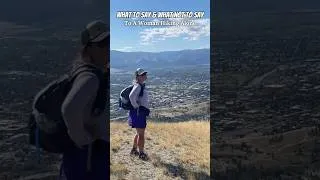 Thumbnail: What To Say & Not To Say To A Woman Hiking Alone