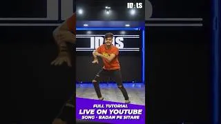 Thumbnail: Lyrical tutorial on Badan Pe Sitare is now LIVE on YouTube ✅ #Dance #Shorts