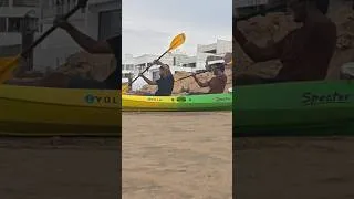 Thumbnail: KOVLAM KAYAK ADVENTURE🏄🚣– Ride the Waves, Feel the Thrill! #kayaking #surfing #adventure #chennai