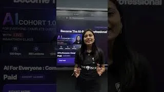 Thumbnail: India's most affordable AI course.