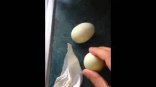 Thumbnail: Howtobasic fan video How to crack open 2 eggs
