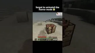 Thumbnail: forgot to uninstall the horror mods 😭